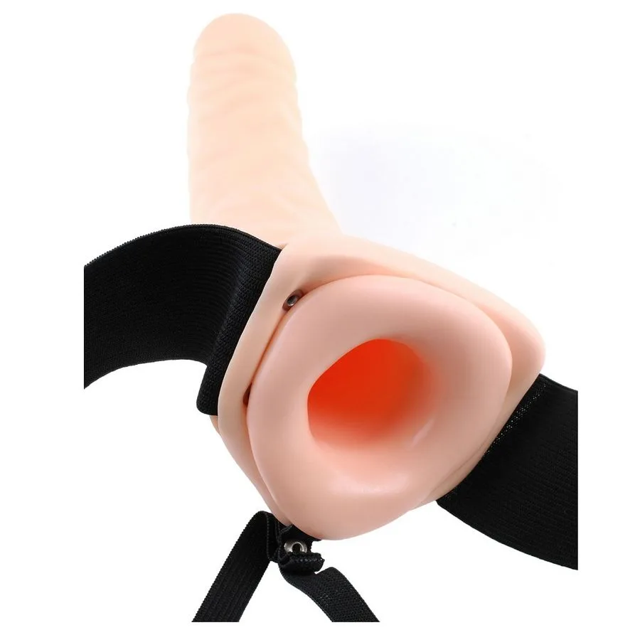 Fetish Fantasy Series - 19 cm Hollow Strap-on Natural