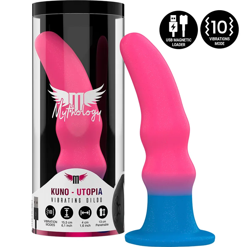 Mythology - Kuno Utopia Dildo M - Vibrator Compatible with Watchme Wireless Technology