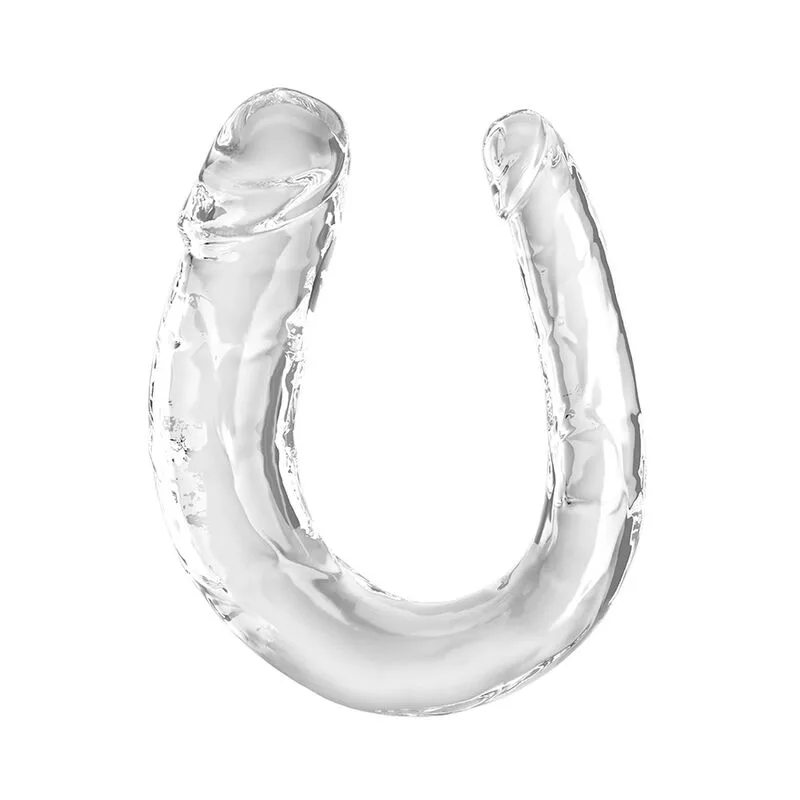 King Cock - Double Trouble Double Dildo 33 cm Clear