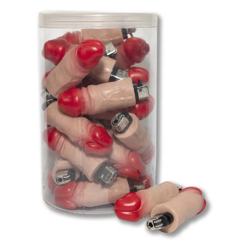 Isqueiro em Forma de Pénis (Pack de 25) Baunilha
