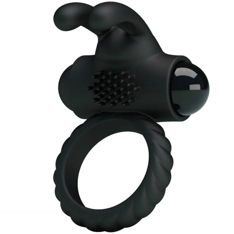 Pretty Love - Eudora Vibrating Ring with Stimulator