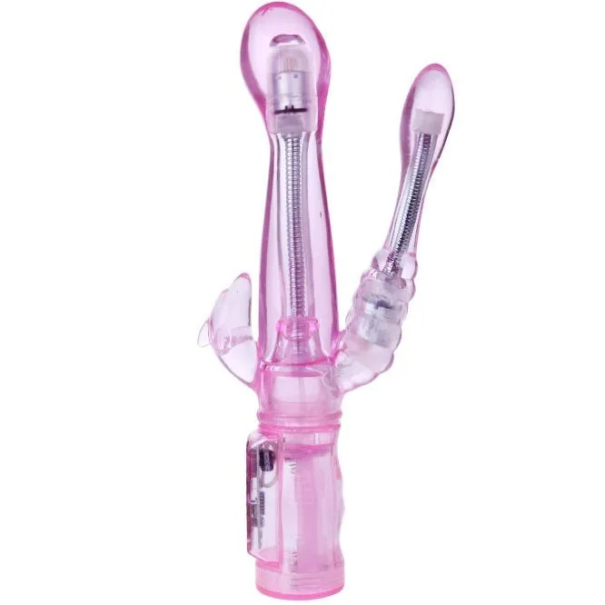 Baile - Flexible Vibrator with Anal Stimulator