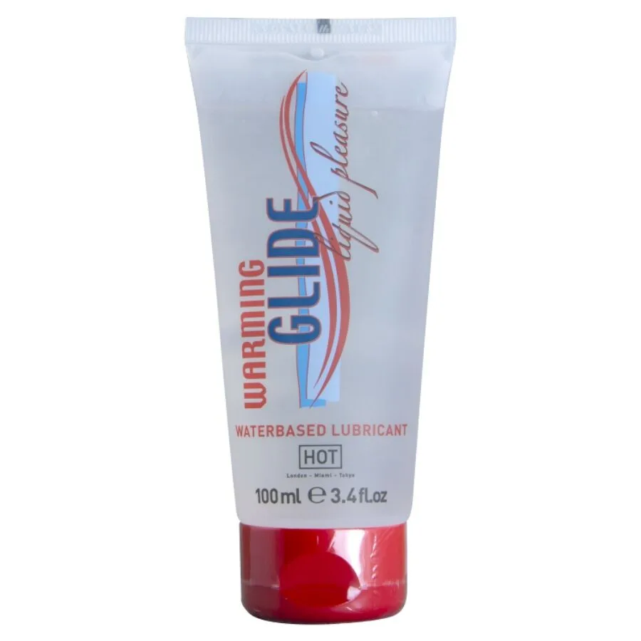 Hot - Warming Glide Liquid Pleasure Waterbased Lubricant 100 ml