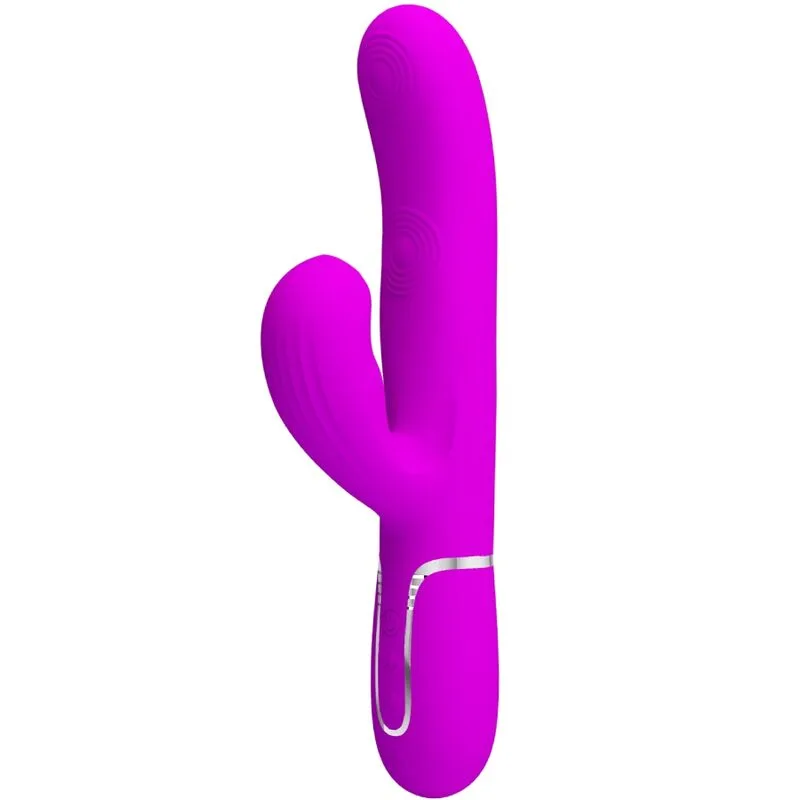 Pretty Love - Perlita Multifuno 3 em 1 Vibrador G-Spot Violeta