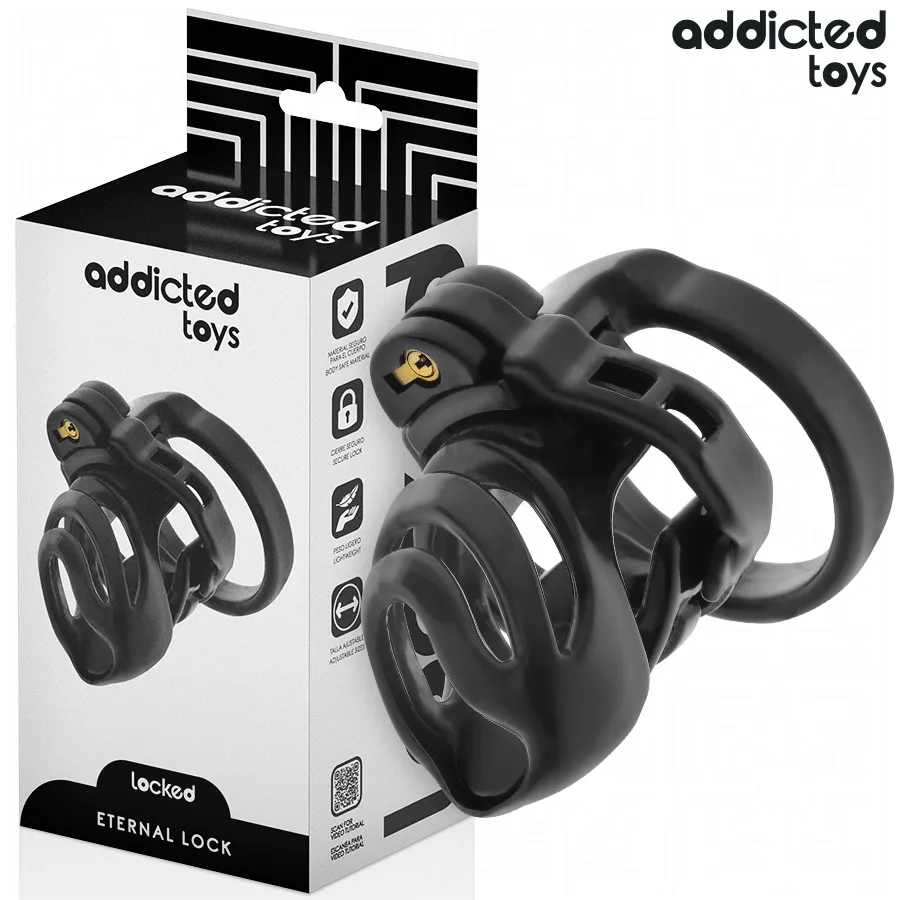 Addicted Toys Locked - Eternal Lock Penis Cage 9 cm