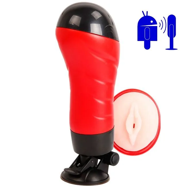 Crazy Bull - Vagina with Voice Masturbator Base
