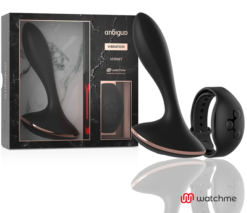 Anbiguo - Watchme Remote Control Vibrator Anal Plug Vernet