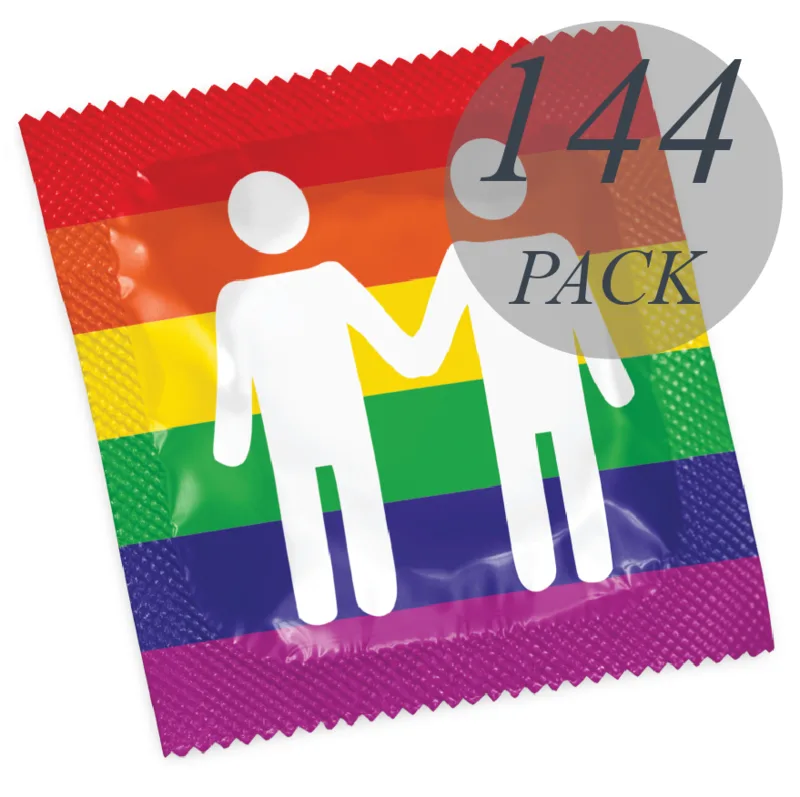 Pasante - Format Gay Pride 144 Pack Condoms