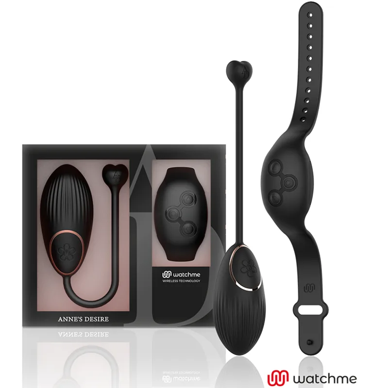 Anne'S Desire - Egg Remote Control Technology Watchme Black