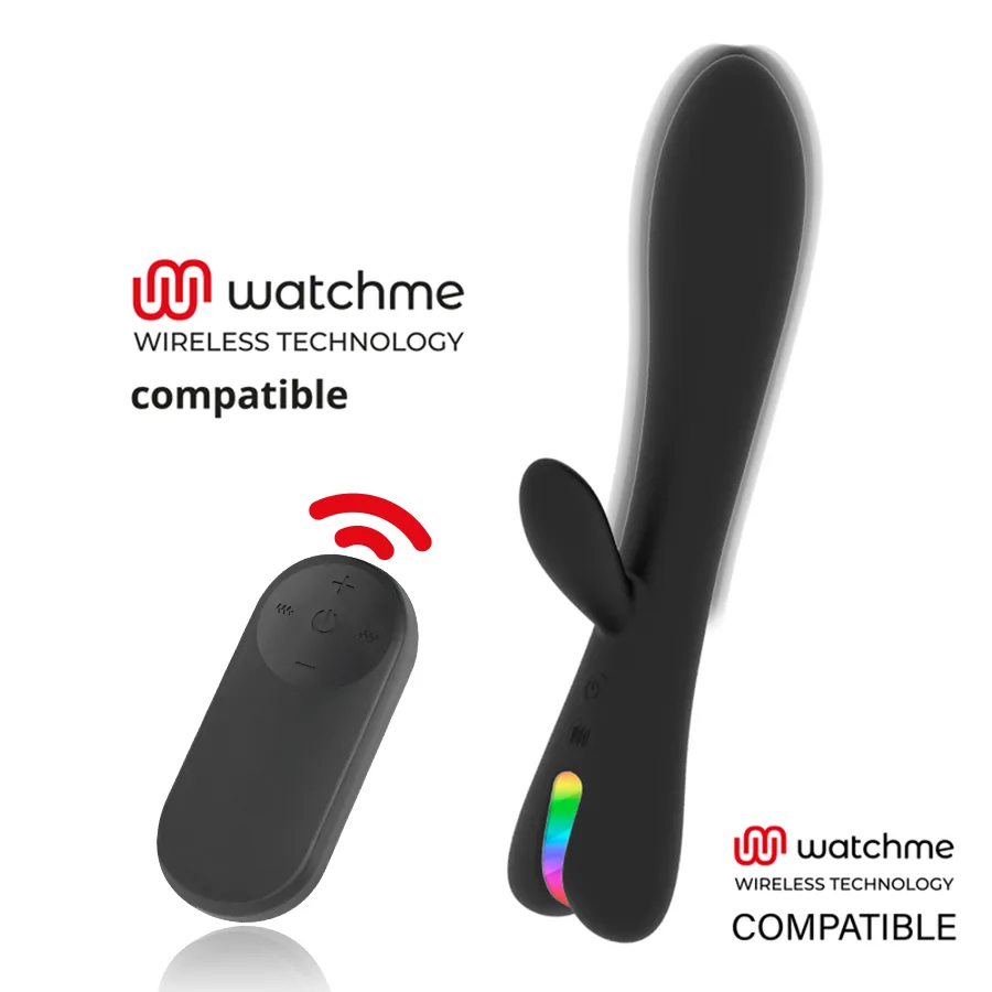Brilly Glam - Erik Vibrator + Watchme Remote Control