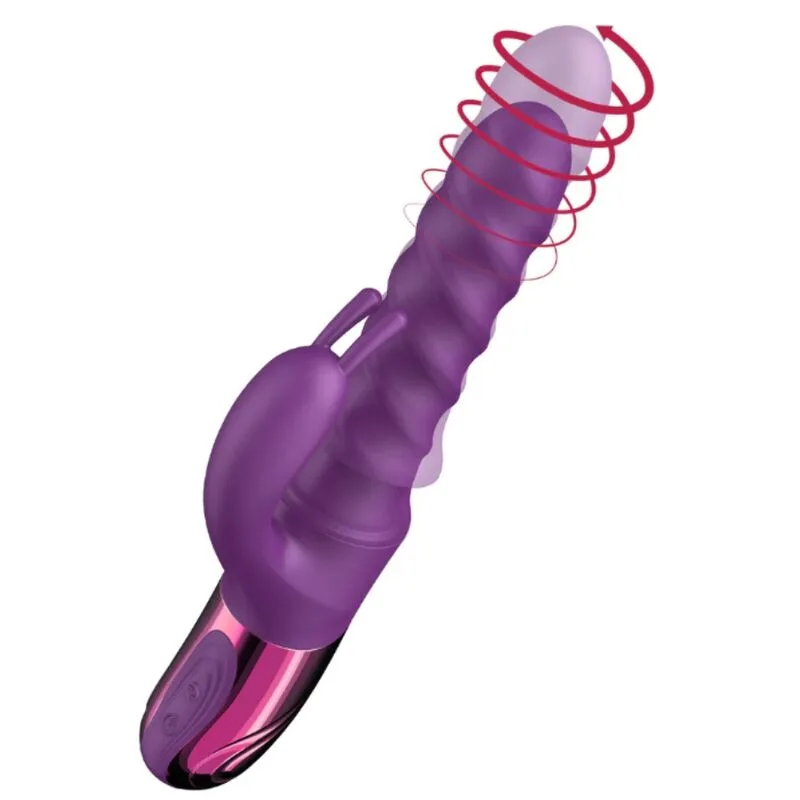 She.E.O - Purple Rabbit Swirl Vibrator
