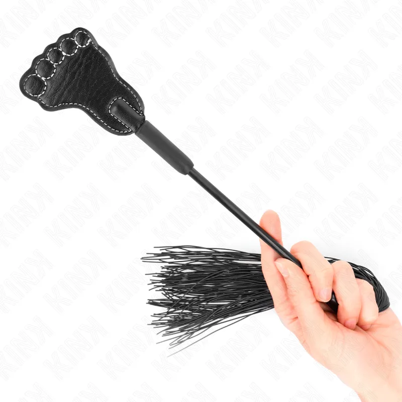 Kink - Foot Shaped Paddle with Tassel Whip 31 cm