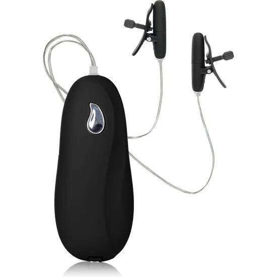 Calexotics - Vibr Heated Nipple Teasers Black
