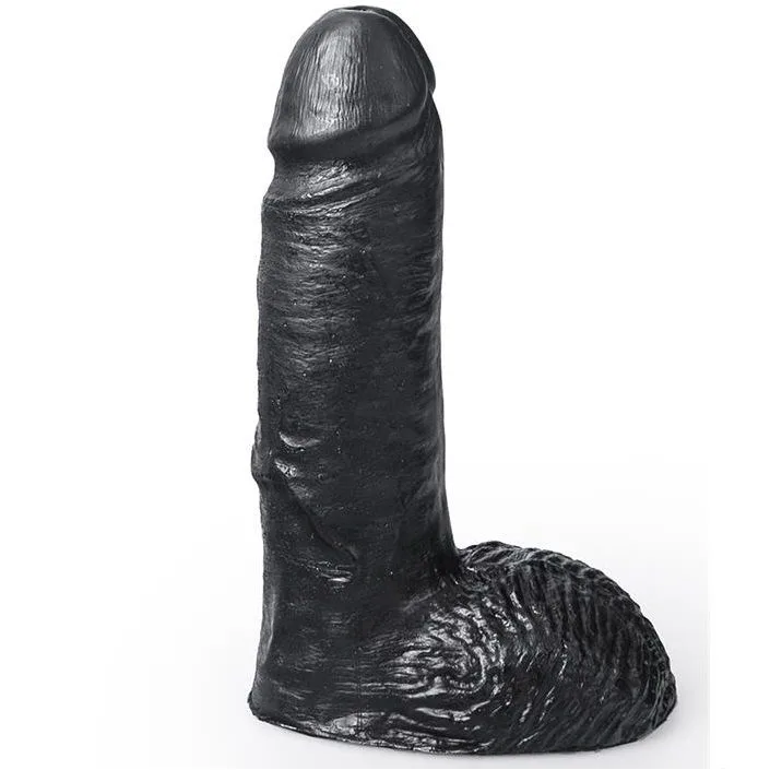 Hung System - Realistic Dildo Black Color Cesar 19 cm