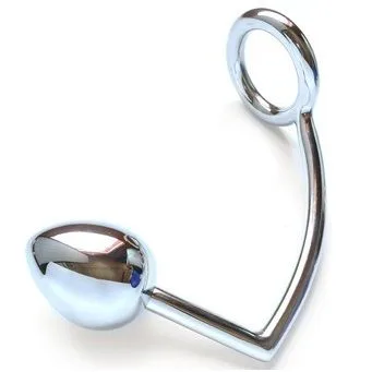 Metal Hard - Ring with Anal Hook 45mm