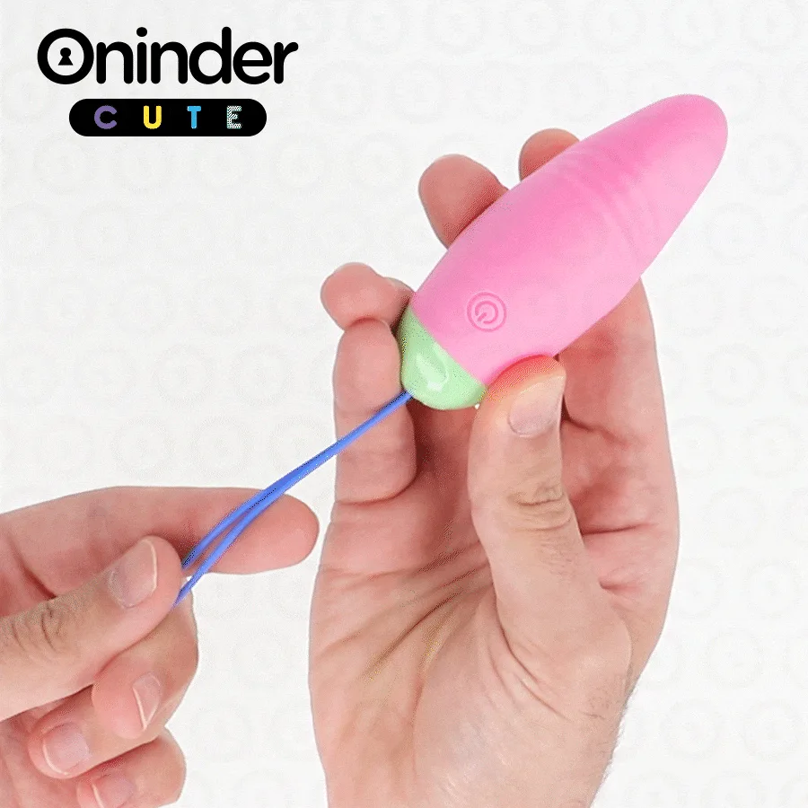Oninder Cute - Love Pleasure 360° Vibrating-Rotating Silicone Egg - Free Global App