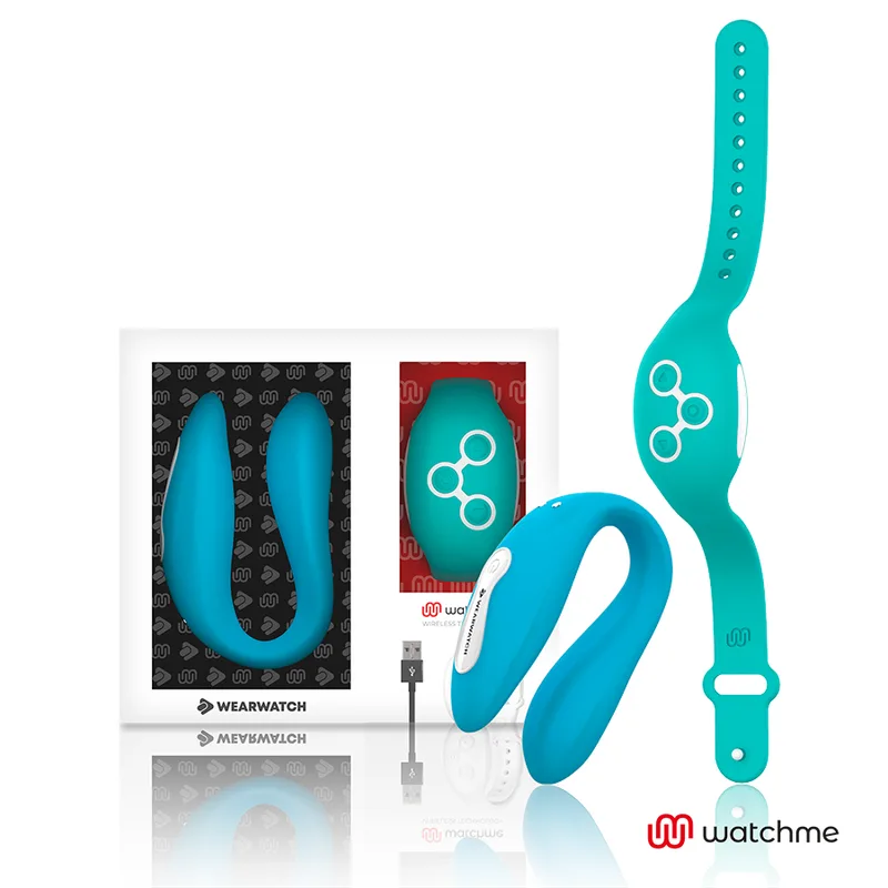 Wearwatch - Vibrador Watchme de Tecnologia Dupla Indigo/Água do Mar
