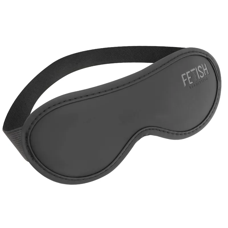 Fetish Submissive - Vegan Leather Mask Ii with Noprene Lining