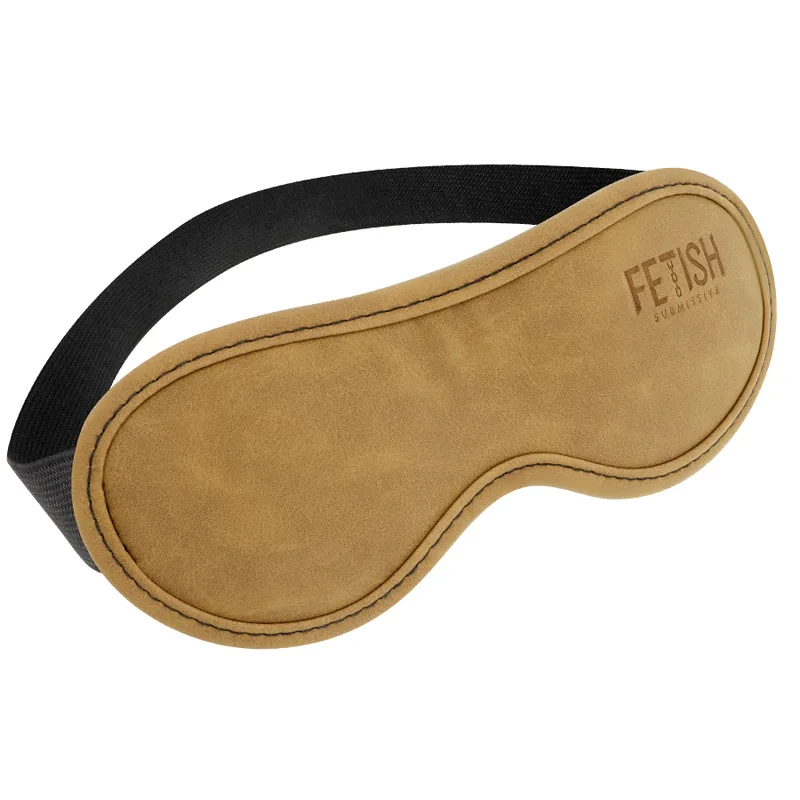 Fetish Submissive Origen - Vegan Leather Mask with Neoprene Lining