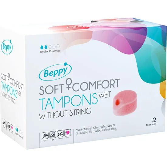 Beppy - Soft Comfort Tampons Wet 2Units