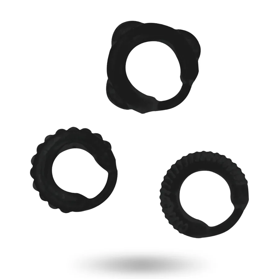 Addicted Toys - C-Ring Set Black