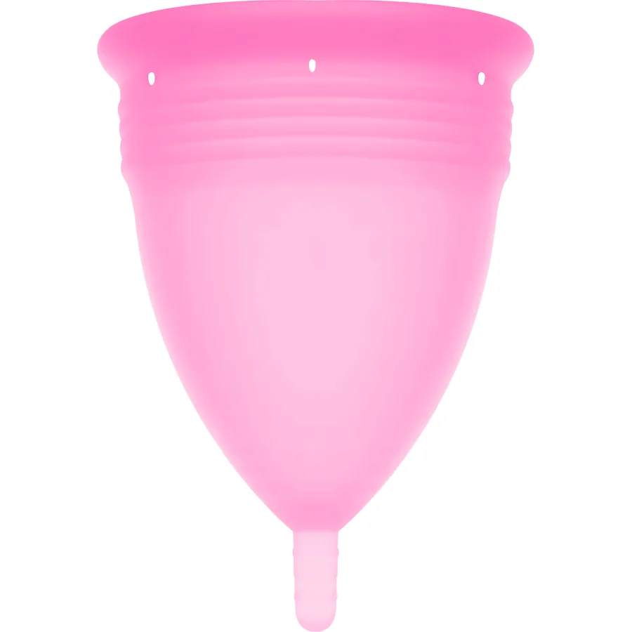 Stercup - Fda Silicone Menstrual Cup Pink - Size L