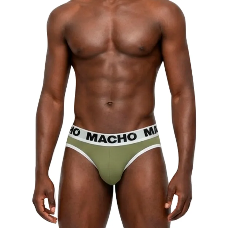 Macho - Mch013 Militar Verde Slip L