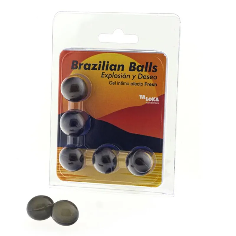 Taloka - 5 Brazilian Balls Fresh Effect Exciting Gel