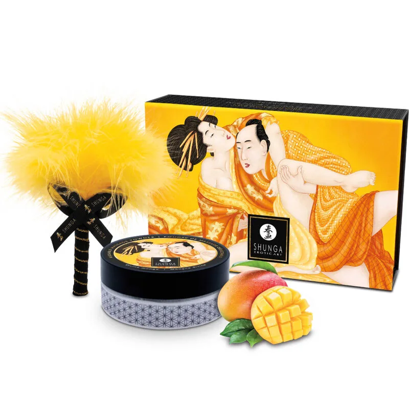 Shunga - Edible Massage Powder Kit Mango