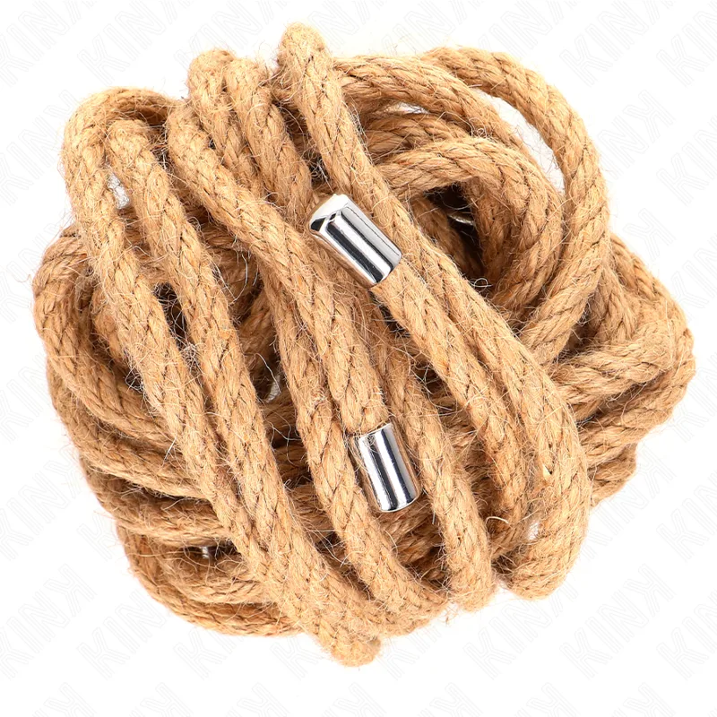 Kink - Hemp Rope with Metal Head 5 Meter