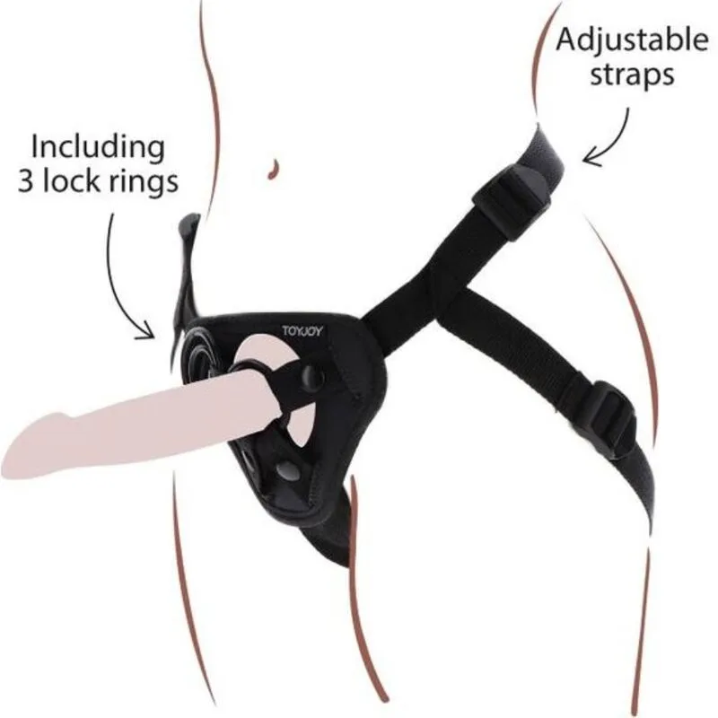 Get Real - Strap-on Harness Black