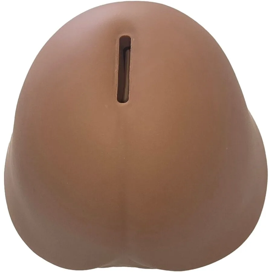 Diablo Picante - Piggy Bank in the Shape of a Glans Dark Tone