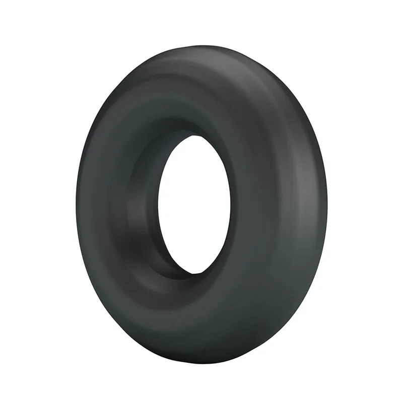 Crazy Bull - Urban Super Soft Silicone Cock Ring Black