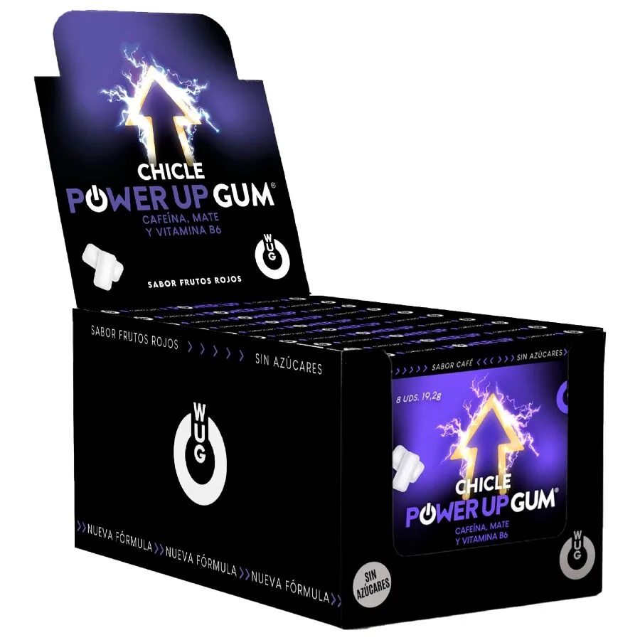 Wug Power Up - Energy Boost & Focus Enhancer | Display 12 X 8 Units