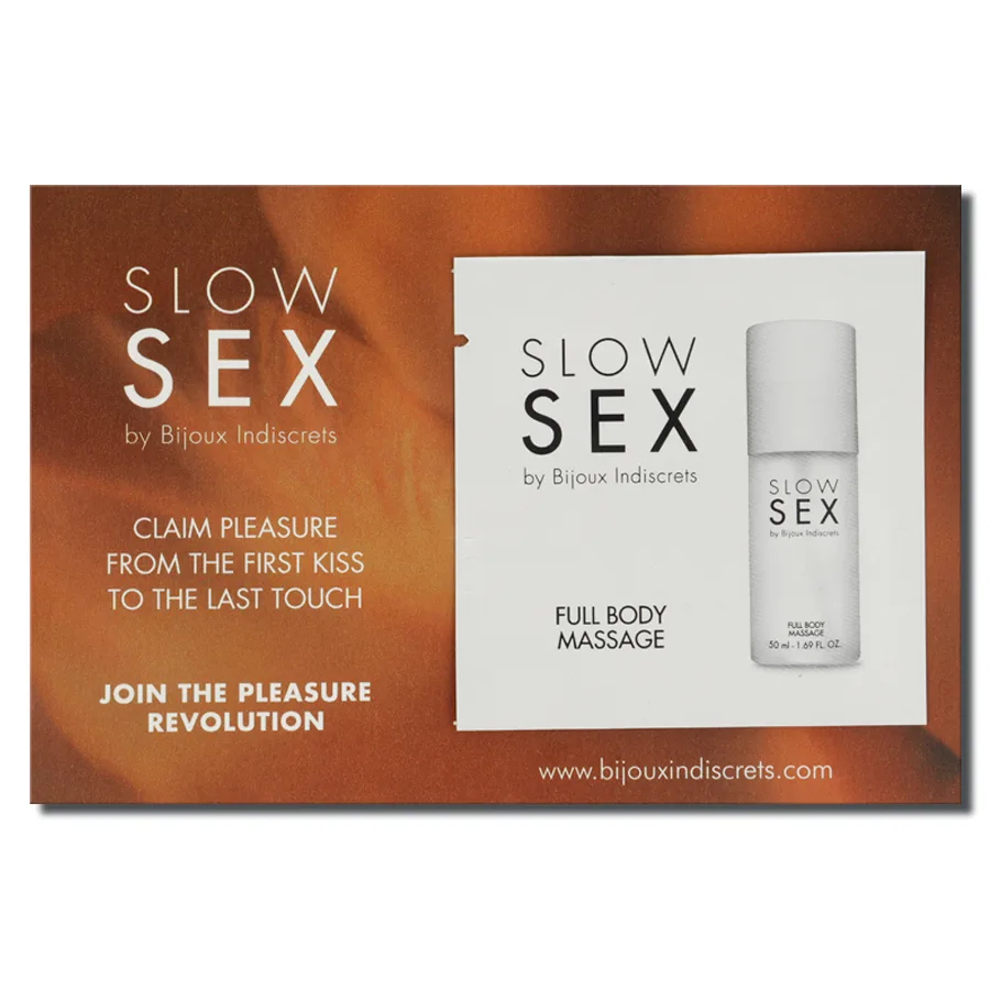 Bijoux - Slow Sex Gel de Massagem de Corpo Inteiro 2 ml