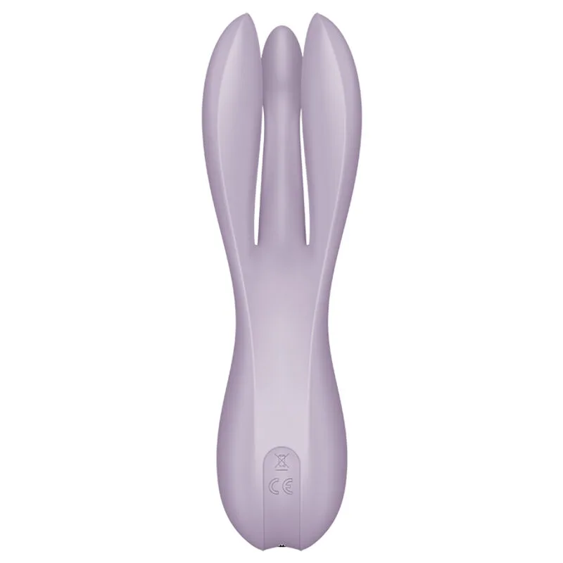 Satisfyer - Vibrador Threesome 2 Violeta