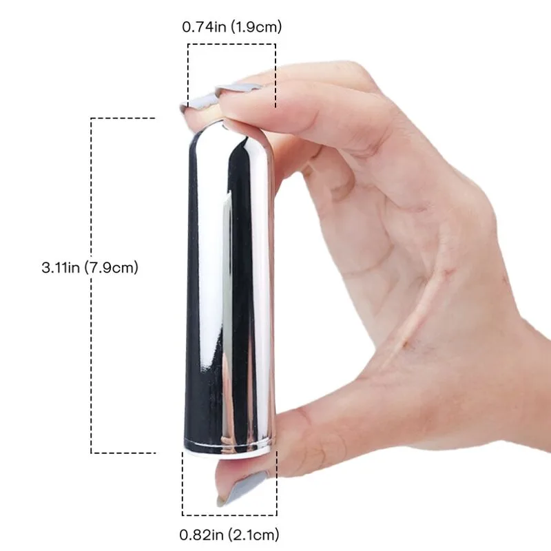 Armony - Vibrator Bullet Silver 2.1 cm X 7.9 cm