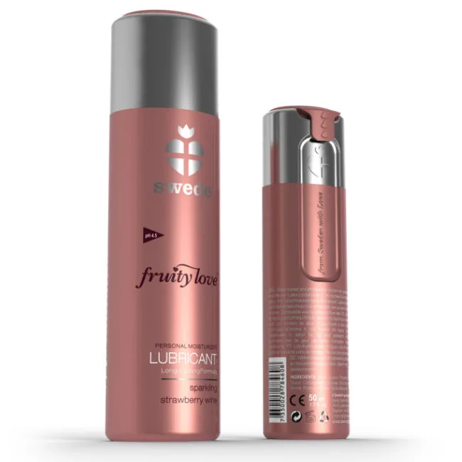 Swede - Fruity Love Lubricant Sparkling Strawberry Wine 50 ml