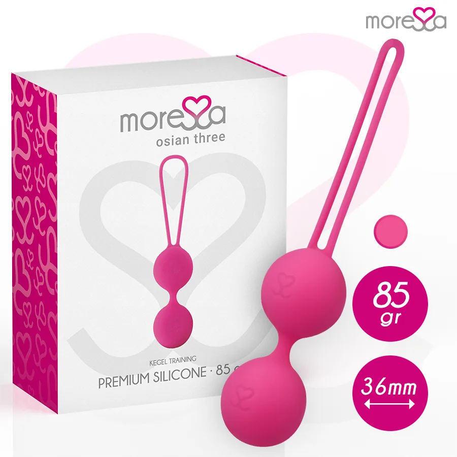 Moressa - Osian Three Premium Silicone Pink