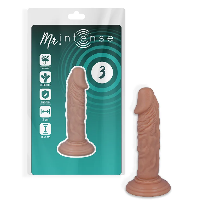 Mr Intense - 3 Realistic Cock 16.2 cm -O- 3 cm