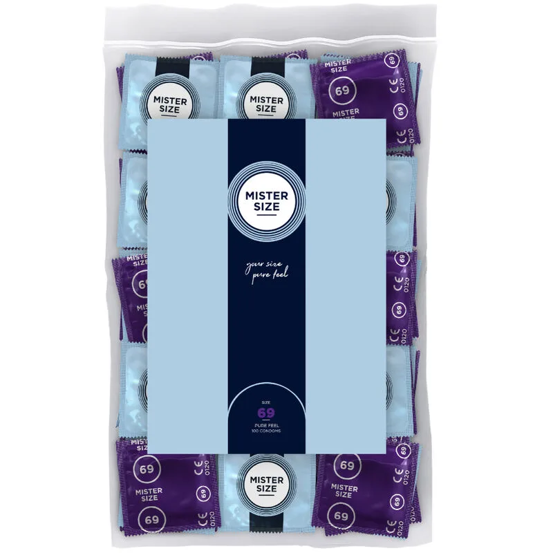 Mister Size - Condoms Size XXXL 69 mm (100 Units)
