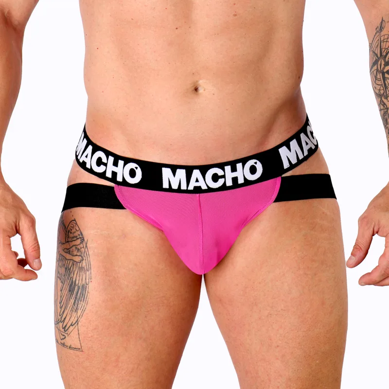 Macho - Mx28Fr Jock Pink Neon S