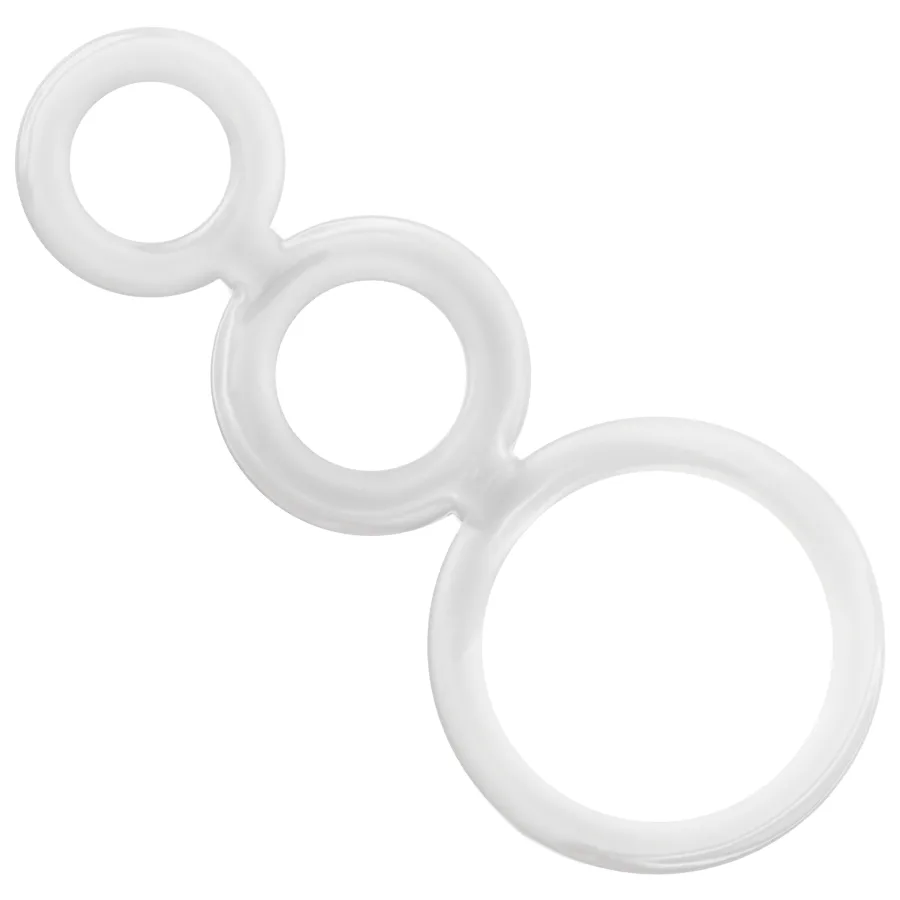 Addicted Toys - Rings Set for Penis Transparent