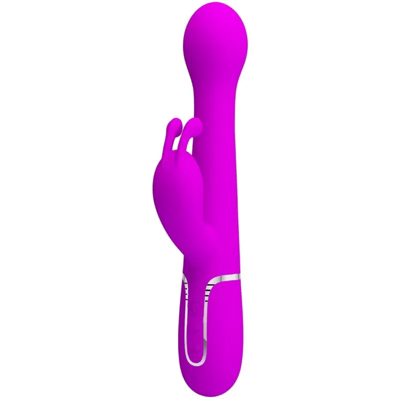 Pretty Love - Dejon Rabbit Vibrator 3 in 1 Multifunction Violet