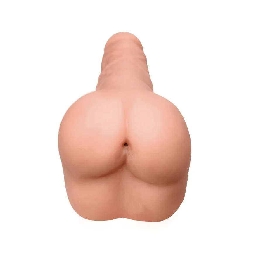 Extreme Toyz - Pénis e Masturbador de Bunda Tudo em Um Só XL