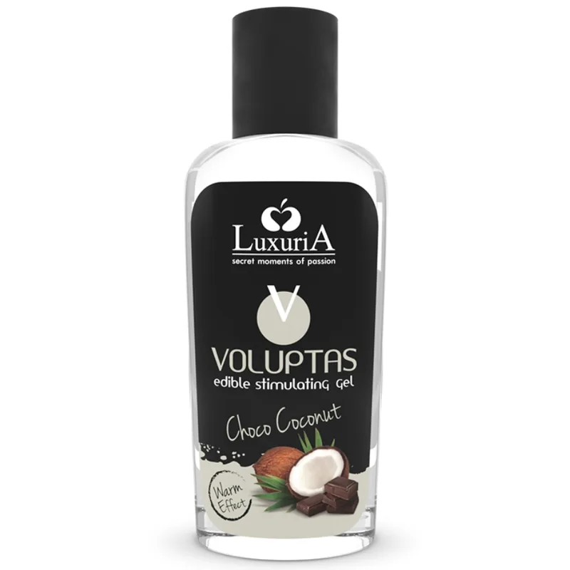 Intimateline Luxuria - Voluptas Edible Massage Gel Warming Effect - Coconut and Cream 100 ml
