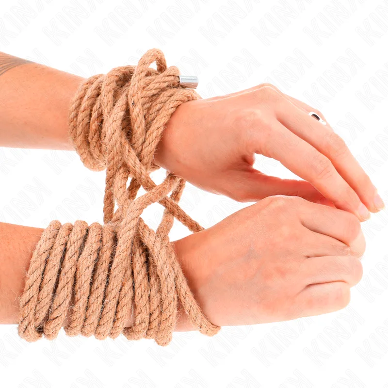 Kink - Hemp Rope with Metal Head 20 Meter