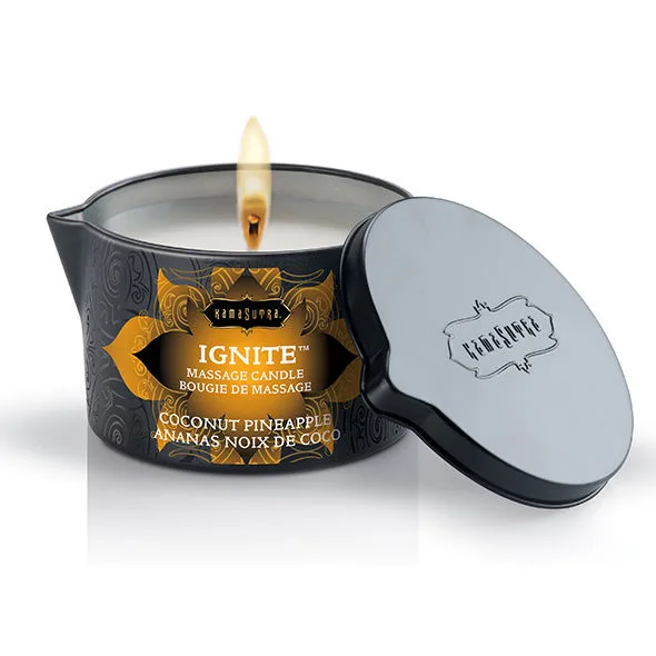 Kamasutra - Coconut and Pineapple Massage Candle 170Gr