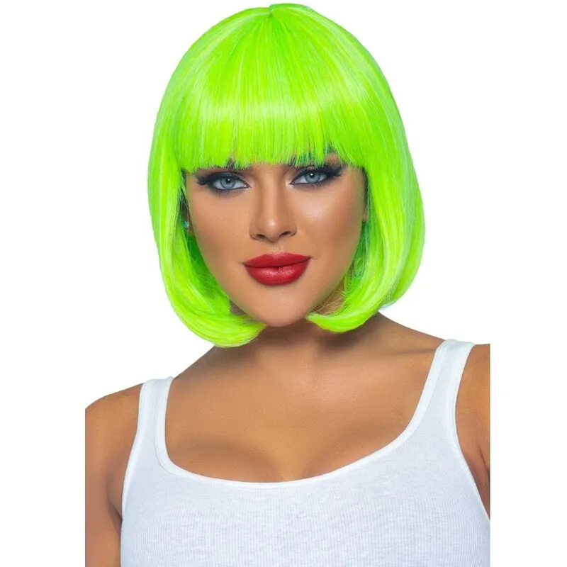Leg Avenue - Fluorescent Bob Wig Neon Green