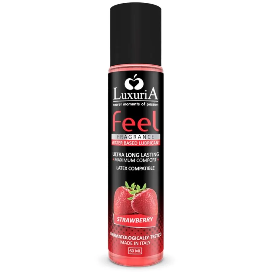 Intimateline - Luxuria Feel Strawberry Water Based Lubricant 60 ml